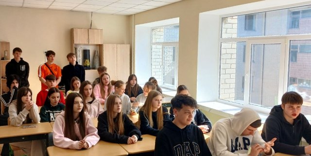 Учні 10 класу Збаразького ліцею №2